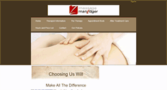 Desktop Screenshot of massagecentre.ca